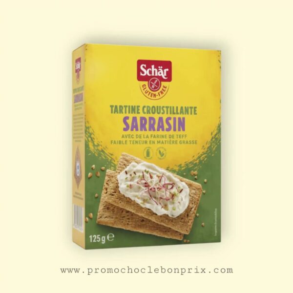 SCHAR TARTINES CROUTILLANTE SARRASIN