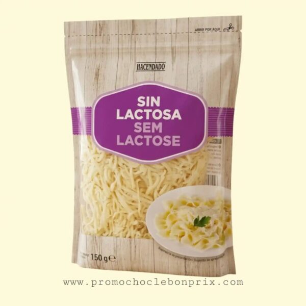 HACENDADO FROMAGE RÂPÉ SANS LACTOSE