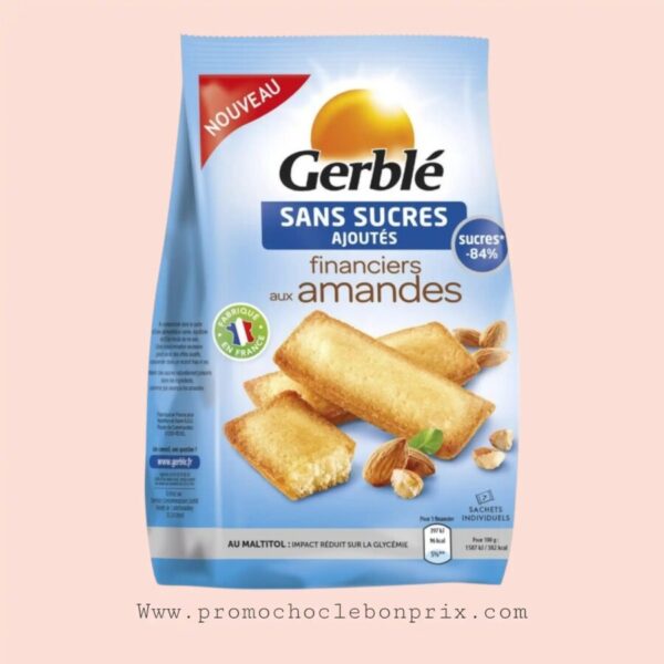 GERBLE SANS SUCRE FINANCIER AMANDE 175G