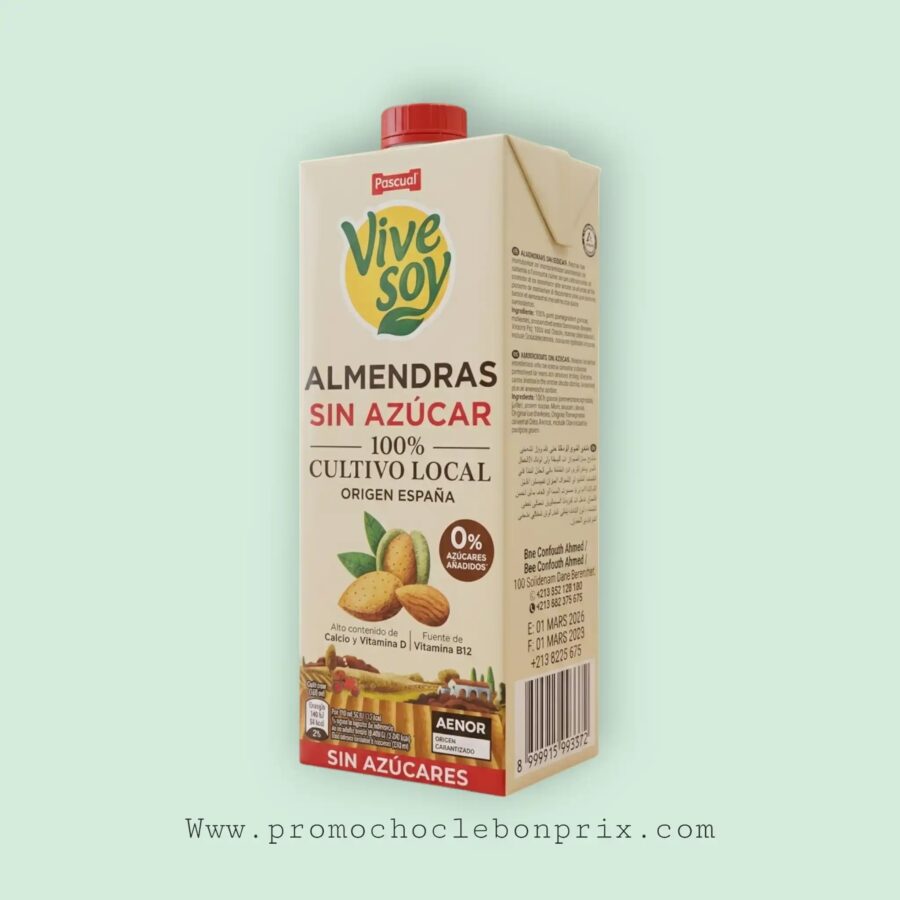 2026/04/1000192278.jpg PASCUAL LAIT VIVE SOY LAIT D'AMANDE SANS SUCRE – Image 1