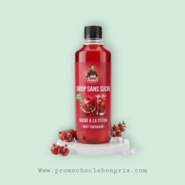 MR SWEETS SIROP SANS SUCRE  A LA STEVIA GRENADINE