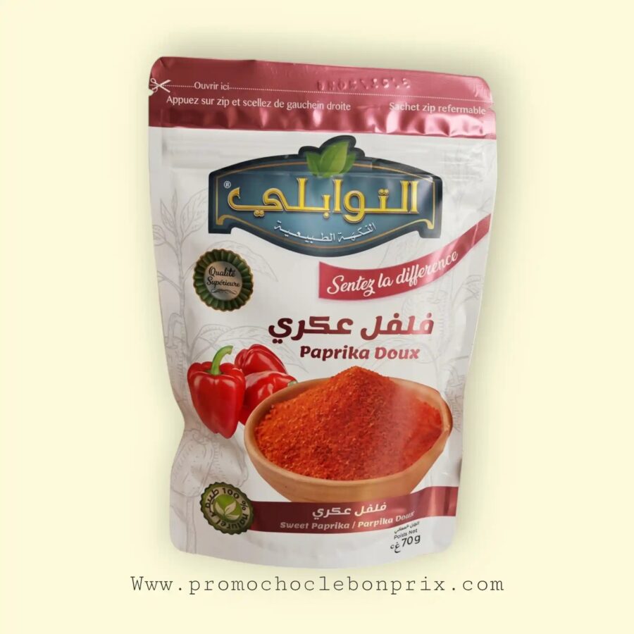 2026/04/1000198685.jpg EL TWABLI EPICES 80G PIMENT DOUX PAPRIKA – Image 1