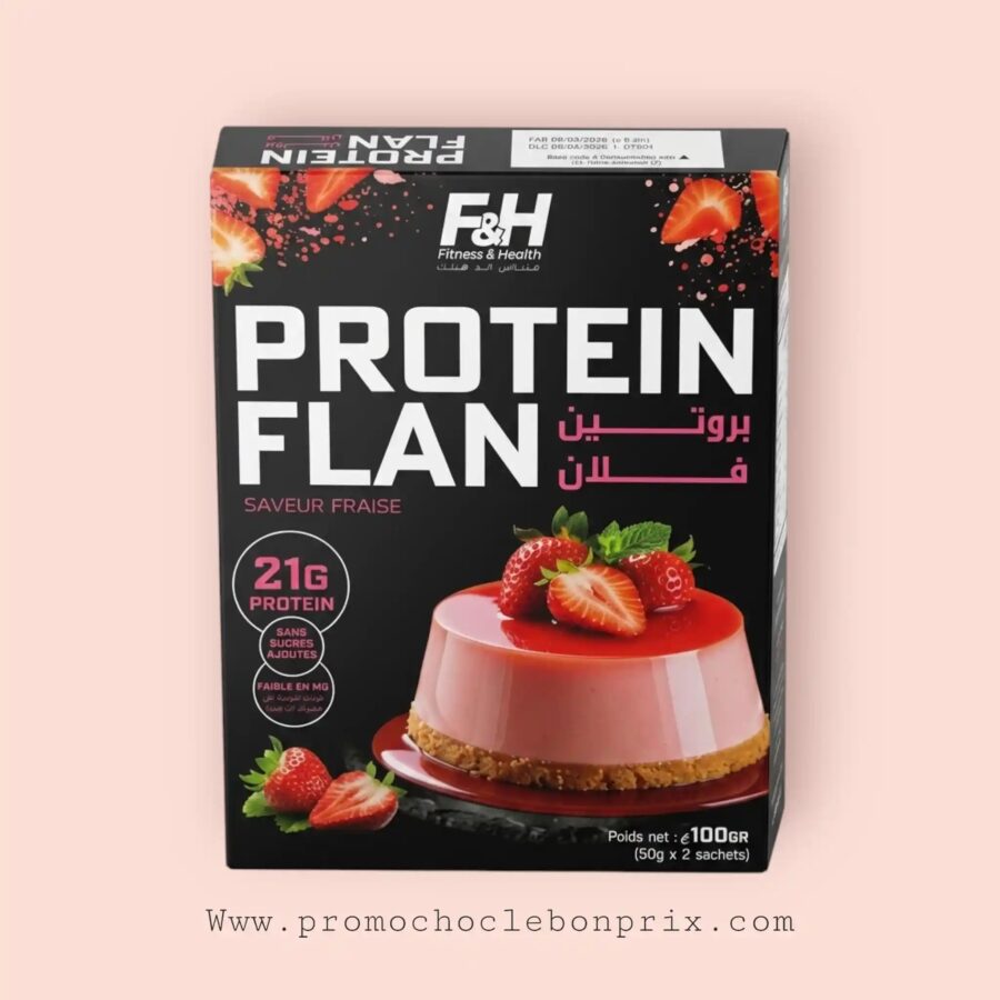 2026/04/1000198748.jpg F&H FLAN PROTEIN FRAISE SANS SUCRE – Image 1