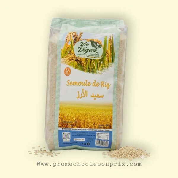 BIO DIGEST SEMOULE DE RIZ 800G