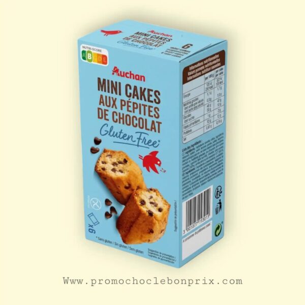 AUCHAN MINI CAKES PETITE CHOCOLAT