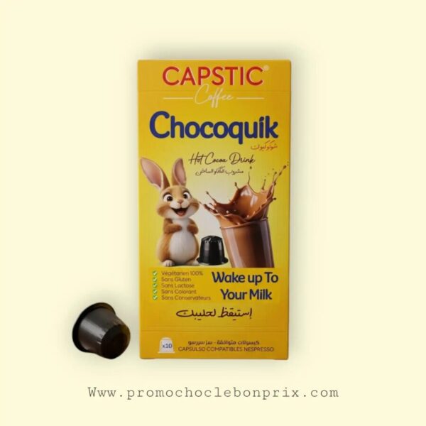 CAPSTIC CAPSULES CHOCOLAT SANS GLUTEN