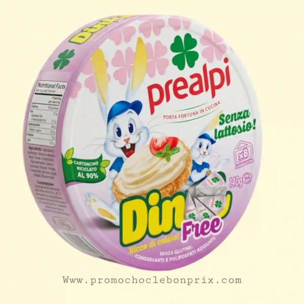 PREALPI FROMAGE PORTION SANS LACTOSE SANS GLUTEN