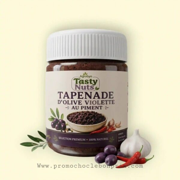 TASTY NUTS TAPENADE 180G OLIVE VIOLET SANS GLUTEN