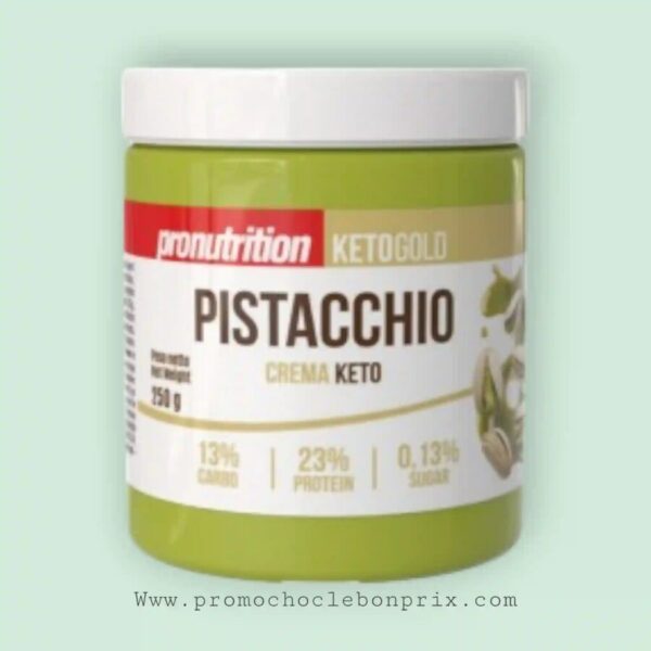 PRONUTRITION KETO GOLD FONDENTE PISTACHE