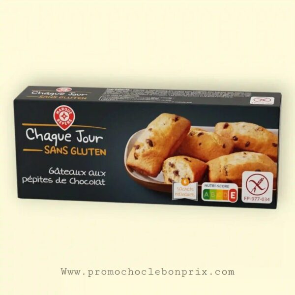 CHAQUE JOUR SANS GLUTEN PETIT AUX CHOCOLAT.