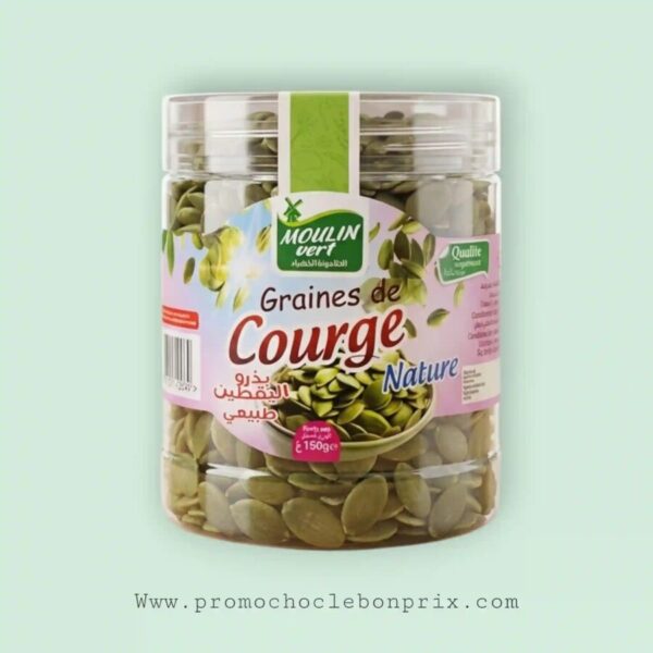 MOULINVERT GRAINES DE COURGE NATURE 150G